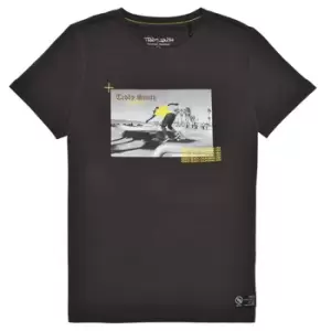 Image of Teddy Smith T-OLO boys's Childrens T shirt in Black - Sizes 8 years,10 years,12 years,14 years,16 years