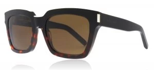 Image of Yves Saint Laurent BOLD 1 Sunglasses Black 015 54mm