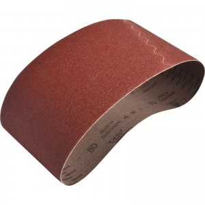 image of Faithfull Aluminum Oxide Cloth Belt 100mm x 560mm 100mm x 560mm 80g Pack of 1