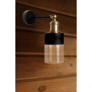 Image of Emma caml? aplik Black Wall Lamp