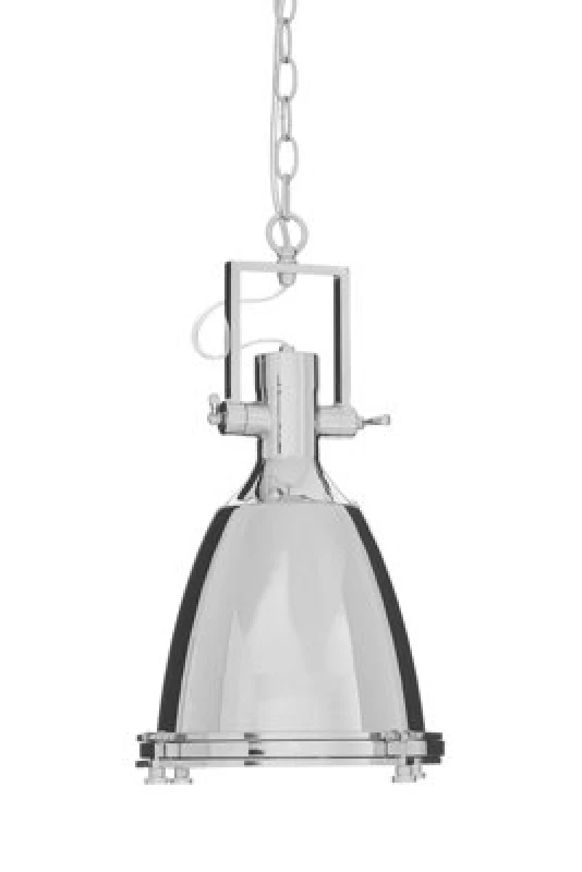 Image of Orsina Small Chrome Plain Pendant Light