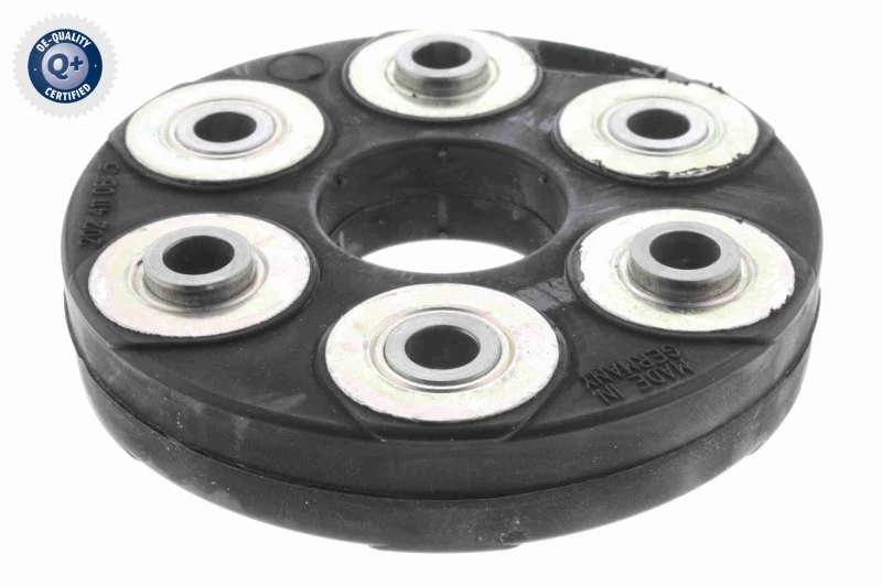 Image of VAICO V30-18002 Drive Shaft Coupler without fastening/mounting material, Ø: 115mm, Bolt Hole Circle Ø: 80mm, Q+, original equipment manufacturer quali