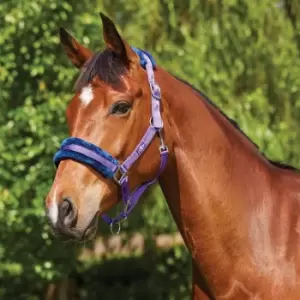 Image of Saxon Element Fleece Headcollar - Purple
