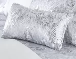 Image of Krista Sequined Embellished PETITE Cushion
