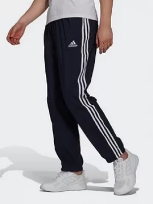 Image of Adidas Aeroready Essentials Samson 3-Stripes Tracksuit Bottoms
