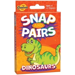 Image of Snap Pairs Dinosaurs Card Game