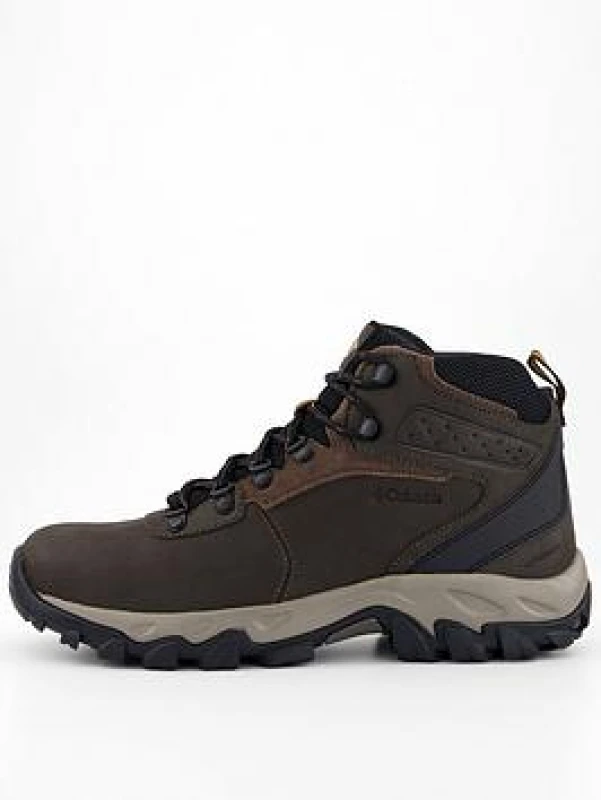 Image of Columbia Mens Newton Ridge Plus Ii Waterproof Hiking Boots - Brown Brown WK5KC Male 7,7.5,8,8.5,9,9.5,10,10.5,11,12