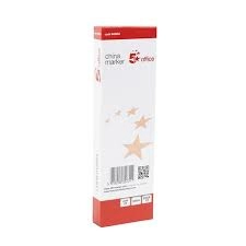 Image of Office China Graph Pencil 4mm Column Non toxic Black Pack of 12 942652