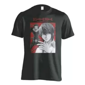 Image of Death Note T-Shirt Lurking and Staring Size XL