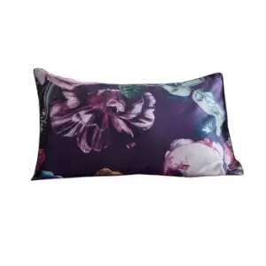 image of Paoletti Cordelia Floral Housewife Pillowcase (Pack of 2) (50cm x 75cm) (Multicoloured)