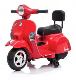 image of 6V Vespa Battery Ride-on - Red