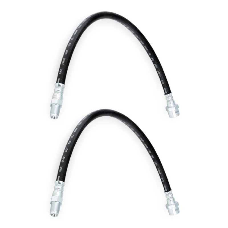 Image of RIDEX 83B0955 Brake Hose Front Axle Brake Hose (83)