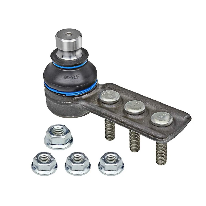 Image of MEYLE 516 010 5554 Ball joint Original Quality, Front Axle Right, with fastening/mounting material Support-/Steering Link (2462)
