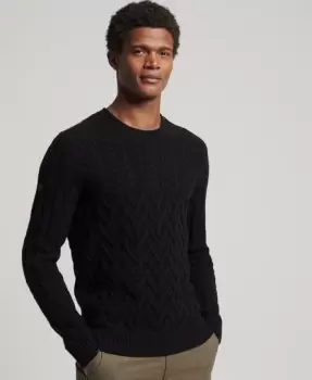 image of Superdry Studios Cable Knit Jumper