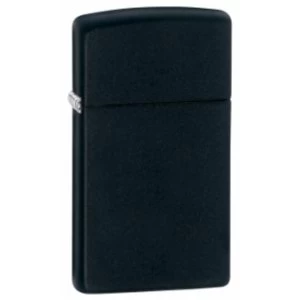 Image of Zippo Slim Black Matte Windproof Lighter