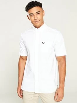 Image of Fred Perry Classic Oxford Shirt - White, Size 2XL, Men