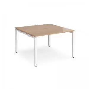 Image of Adapt starter units back to back 1200mm x 1200mm - white frame and