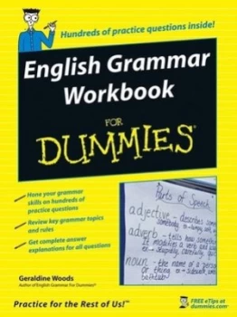Image of English Grammar Workbook for Dummies by Geraldine Woods Paperback