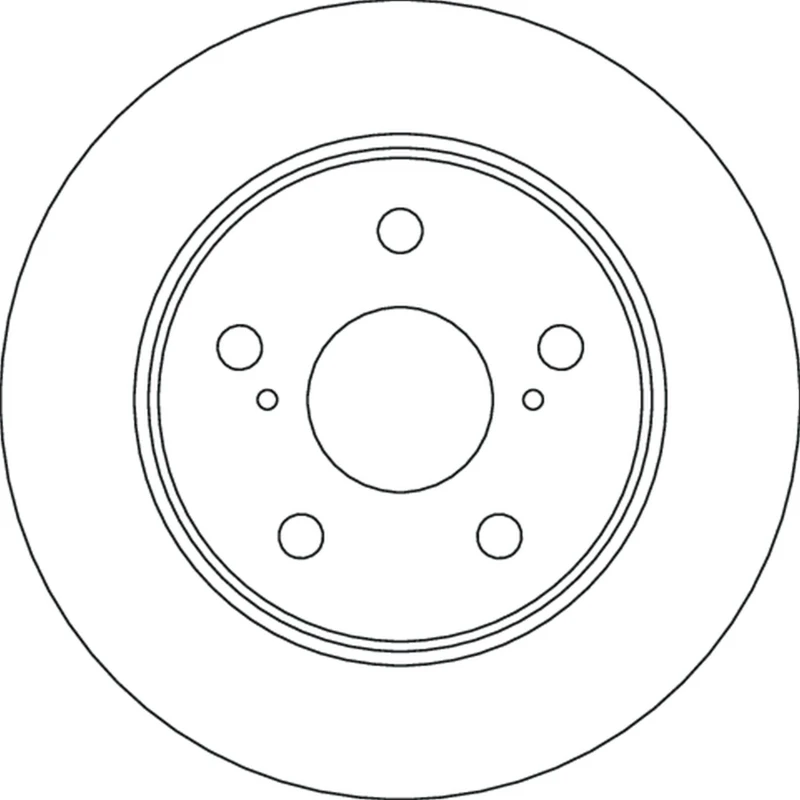 Image of Brake disc TRW DF6773