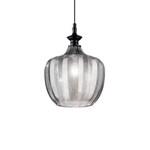 Image of Lord Decorative Glass Dome Pendants Smoke, E27