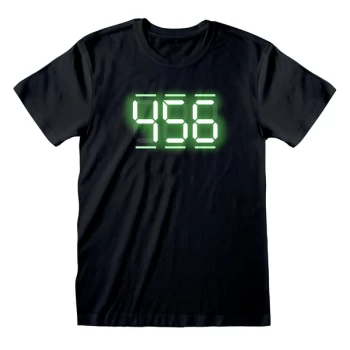 Image of Squid Game - 456 Digital Text (Unisex) Ex Ex Large