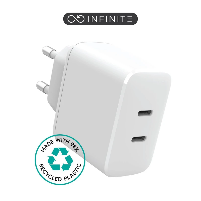 Image of eSTUFF ES637035 mobile device charger Smartphone White AC Fast chargin