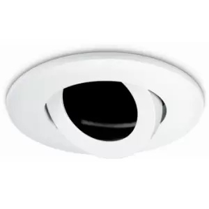 image of JCC Fireguard NG Mains Twist and Lock Tilt Bezel Only White - JC010026-WH