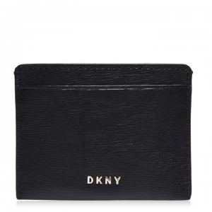 Image of DKNY Bryant Sutton Card Holder - Black/Gold BGD