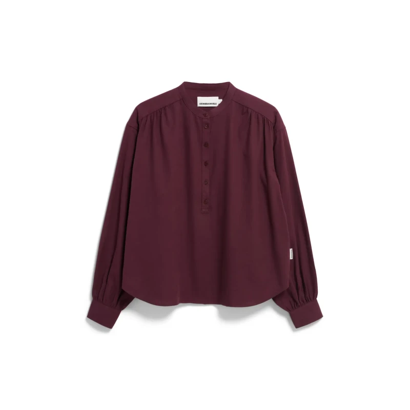 Image of ARMEDANGELS Womens blouse Armedangels Efinaraa Marron Female S