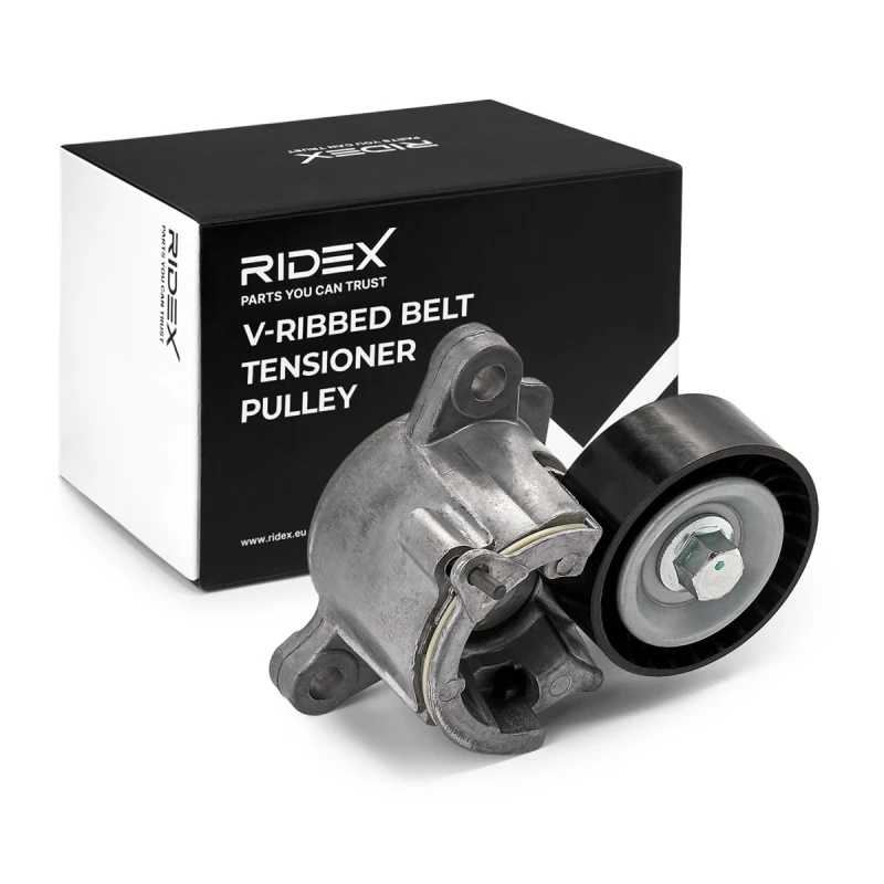 Image of RIDEX 310T0439 Tensioner Pulley Tensioner Pulley,v-ribbed belt (310)