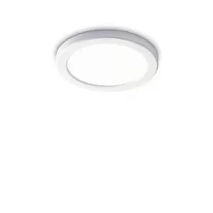 Image of AURA Round LED Recessed Downlight White, 3000K, Non-Dim