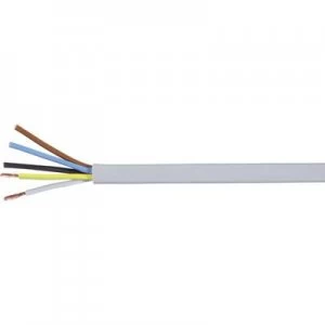 image of Flexible cable H05VV F 5 G 1.50 mm White LappKabel