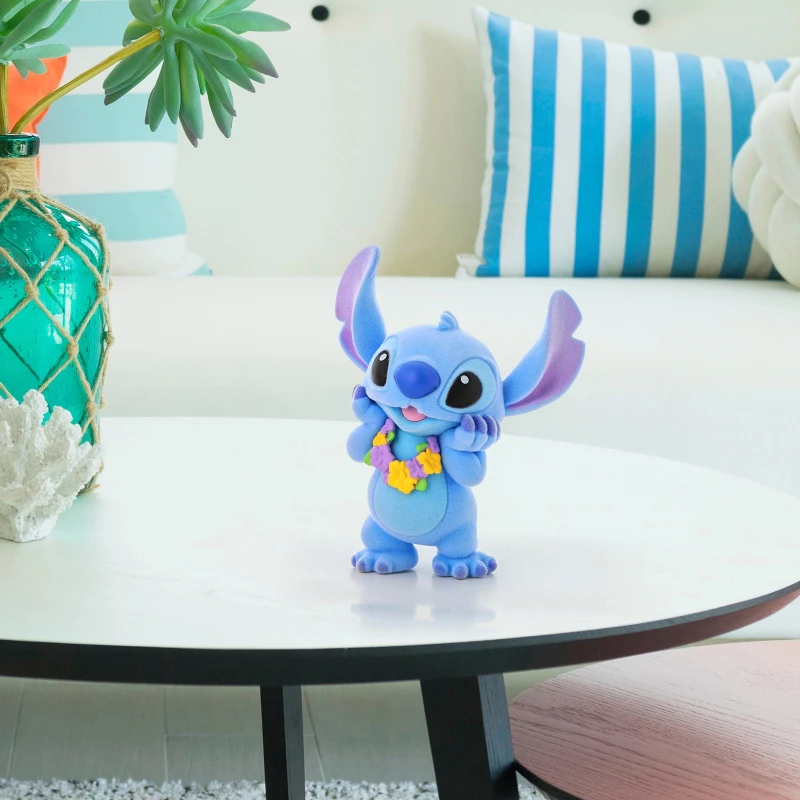 Image of Lilo & Stitch Flocked Standing Stitch Collection Figures multicolour Onesize Unisex
