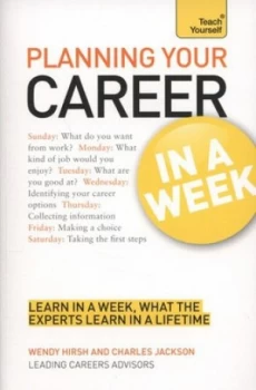 Image of Planning Your Career in a Week by Wendy Hirsh Paperback