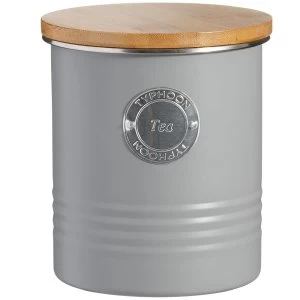 image of Ravenhead Typhoon Living Tea Storage Canister - Grey