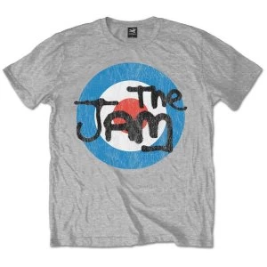 Image of The Jam - Vintage Logo Unisex X-Large T-Shirt - Grey