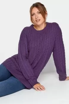 image of Tall Cable Knit Jumper