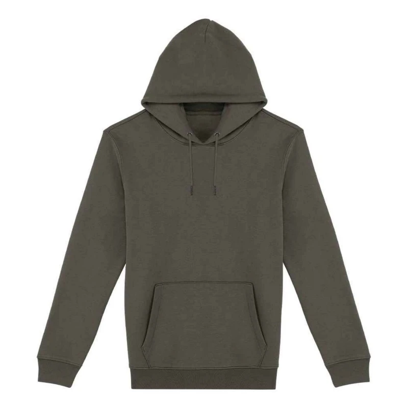 Image of Native Spirit Mens Heavyweight Hoodie in Khaki Size: Large Khaki Male L
