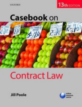 Image of Casebook on Contract Law by Jill Poole Paperback