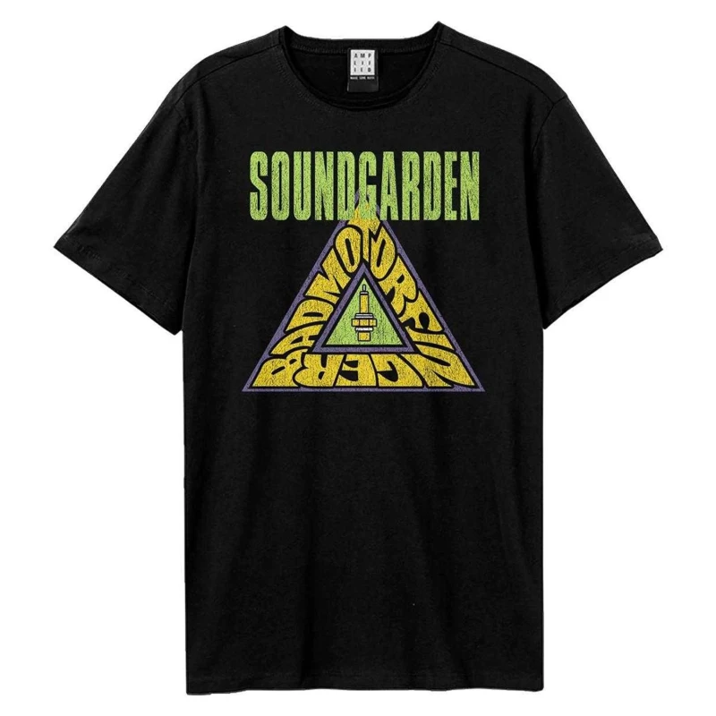 Image of Amplified Mens Badmotorfinger T-Shirt in Black Size: Large Black Male L