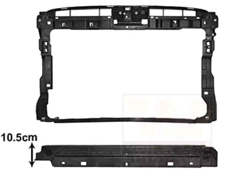 Image of VAN WEZEL 5742778 Radiator Support Front Cowling (208)