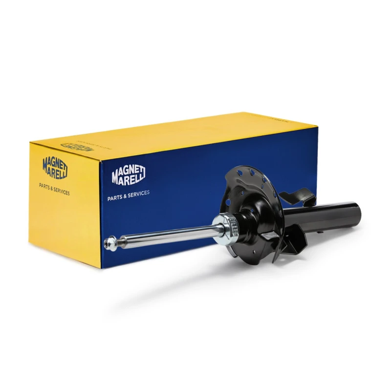 Image of MAGNETI MARELLI 353024070100 Shock absorber Front Axle Right, Gas Pressure, Twin-Tube, Suspension Strut, Top pin Shock Absorber (854)