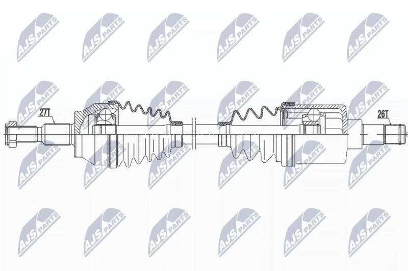 Image of NTY Drive shaft NTY NPW-FR-129