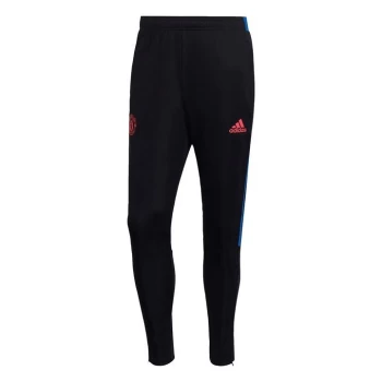 Image of adidas Manchester United Tiro Training Tracksuit Bottoms - Blue