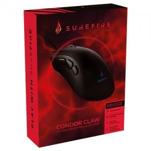 image of SureFire Condor Claw mouse Right-hand USB Type-A Optical 6400 DPI