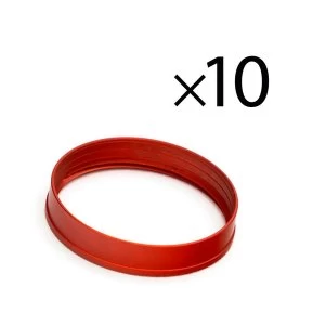 Image of EK Water Blocks EK-Torque HTC 12mm Fitting Colour Pack (10 pcs) - Red