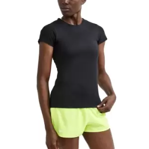 Image of Craft Womens/Ladies ADV Essence Slim Short-Sleeved T-Shirt (L) (Dark Grey Melange)