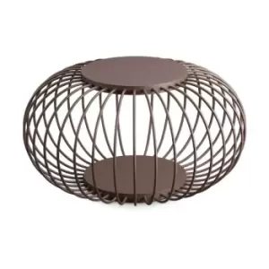 Image of Ideal Lux djambe 74cm LED Outdoor Portable Lamp Coffee, 3000K, IP44, Non-Dim
