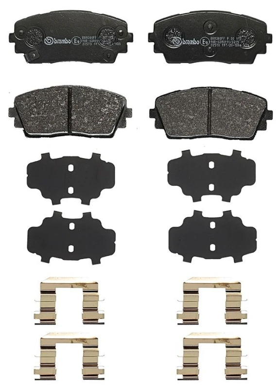Image of BREMBO Brake pad set BREMBO P 30 115