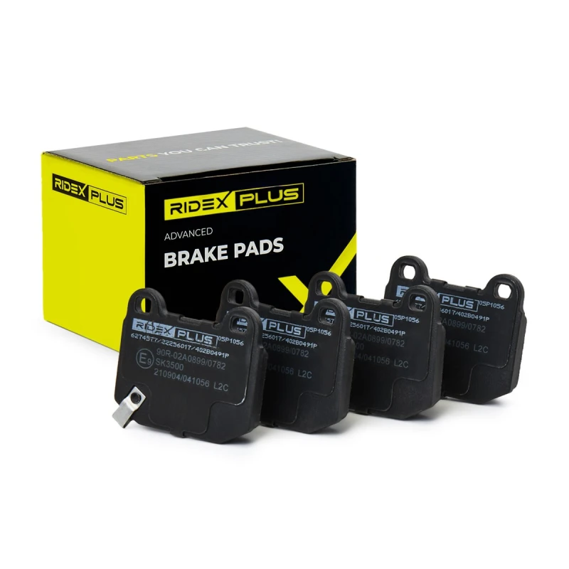 Image of RIDEX PLUS Brake pad set RIDEX PLUS 402B0491P